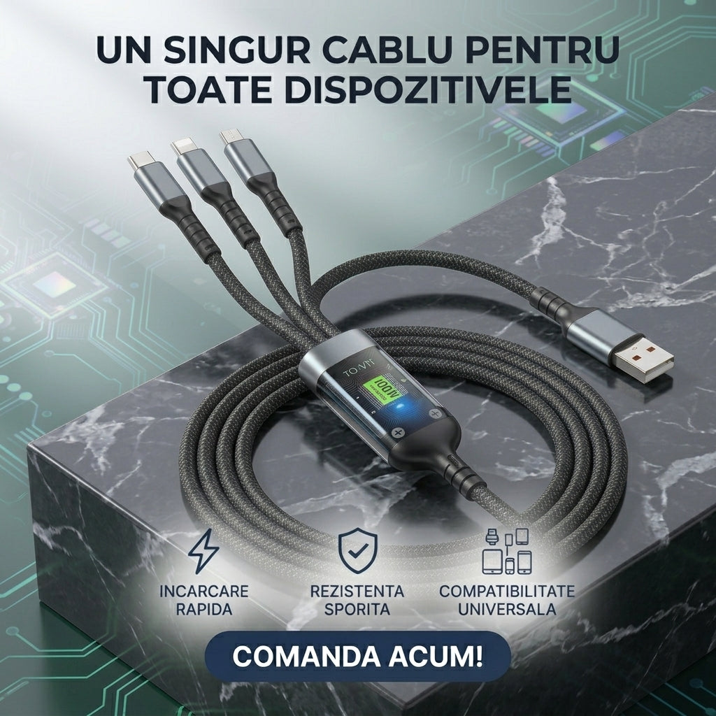 Incarcator cu 3 capete